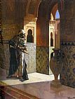 Rudolf Ernst The Moorish Guard painting